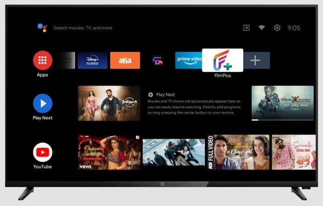 Filmplus Smart TV app image